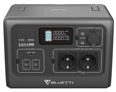Portable power station Bluetti 700W EB55 PE-BLE-700-EB55 photo