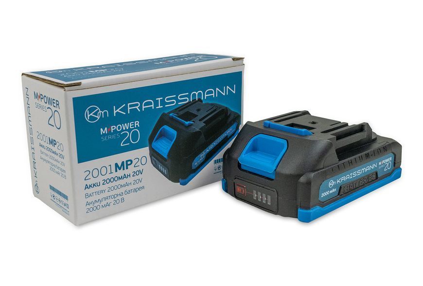Універсальний акумулятор KRAISSMANN 2001 MP 20 3807013 фото