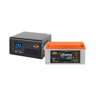 Комплект резервного питания LP(LogicPower) ИБП + литиевая (LiFePO4) батарея (UPS В1500 + АКБ LiFePO4 2048W) lp_37456 фото