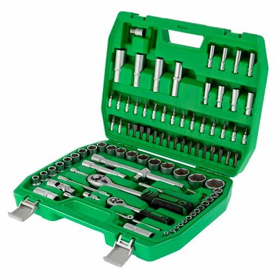 INTERTOOL ET-6094SP tool set 94 pcs. a universal set of keys for cars, a set of heads with a ratchet, an auto tool, a set of hand tools NBIN-ITL-ET-6094-SP photo