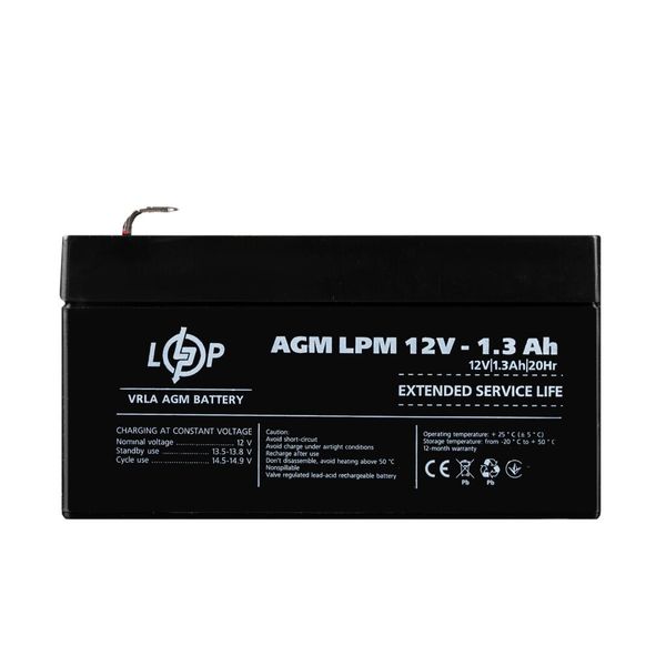 AGM battery LPM 12V - 1.3 Ah 4131 photo