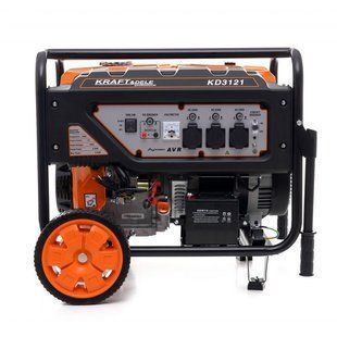 Генератор бензиновый Kraft&Dele KD3121 (ном 6 КВт, макс 8,1 кВА) KD-3121 фото