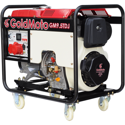 Генератор дизельный GoldMoto GM9.5TDJ (ном 6,5 КВт, макс 8,7 кВА) GM-95-TDJ фото