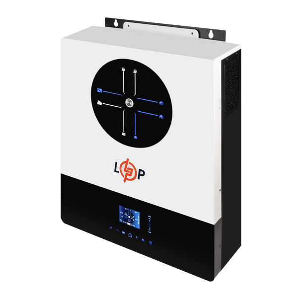 Гібридний сонячний інвертор (ДБЖ) LPW-MAXII-ULTRA 8000VA (8000Вт) 48V 150A MPPT 90-450V ON-OFF GRID lp_30592 фото