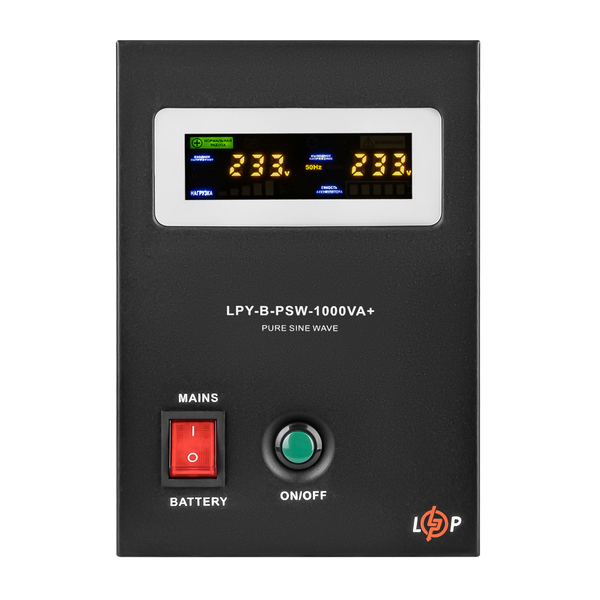 Комплект резервного питания LP (LogicPower) ИБП + мультигелевая батарея (UPS B1000 + АКБ MG 1200Wh) lp_20339 фото