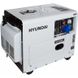 Diesel generator Hyundai DHY-6000-SE (nom 5 kW, max 6.9 kVA) DHY-6000-SE фото 2