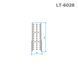 Робоча платформа для драбини LT-0028 INTERTOOL LT-6028 LT-6028 фото 2