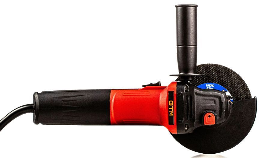 Болгарка GTM AG125/850 сетевая, 850 Вт, 125 мм, 11000об/мин 2566 фото