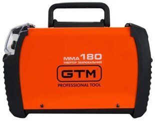 Інвертор зварювальний GTM MMA-180DS LCD, 180А, 1,6-4,0мм, 220В дисплей 51954 фото