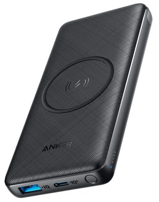 УМБ чорна Anker PowerCore III Sense 10000 mAh 18W PD Wireless Black (A1617H11) UMB-BLK-ANK-318-10000 фото