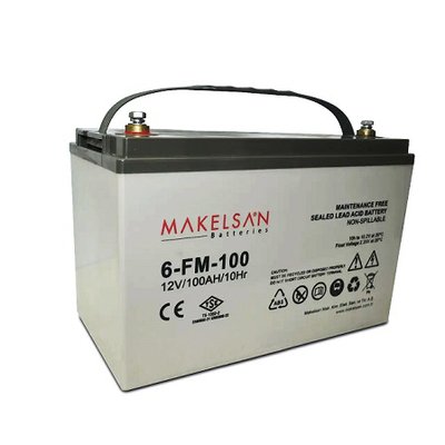 Аккумулятор гелевый MAKELSAN 12-100 (100 А*ч) AG-MAK-12-100 фото