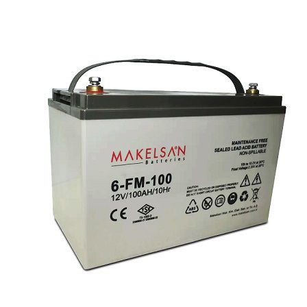 Gel battery MAKELSAN 12-100 (100 Ah) AG-MAK-12-100 photo