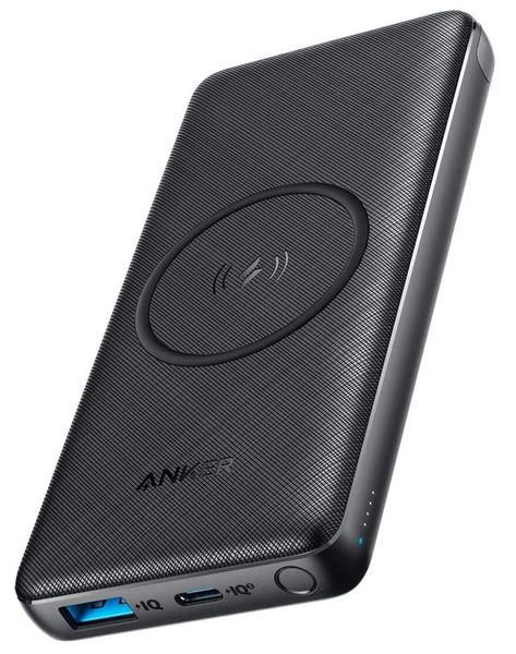 УМБ черная Anker PowerCore III Sense 10000 mAh 18W PD Wireless Black (A1617H11) UMB-BLK-ANK-318-10000 фото