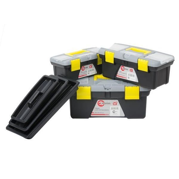 Комплект ящиків для інструменту, 3 од. INTERTOOL BX-0303 BX-0303 фото